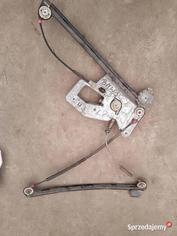 BMW 5 E39 PODNOSNIK SZYBY MECHANIZM SZYBY LEWY Wyposażenie wnętrza Turek sprzedam