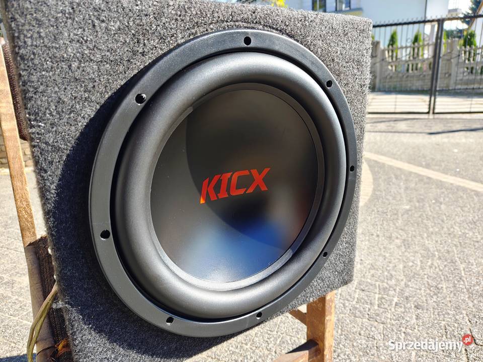Skrzynia basowa bassowa subwoofer tuba Kicx sprzedam