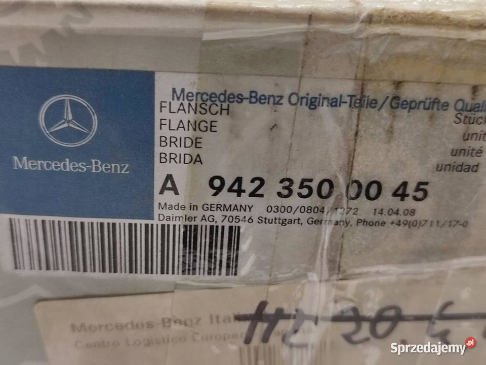 FLANSZA MECH RÓŻNICOWEGO MERCEDESBENZ ACTROS MP4