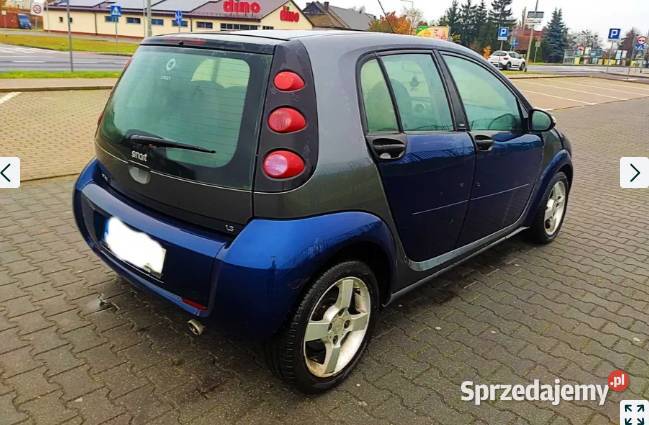 Smart FORFOUR 13 16V 95 Panorama klima zamienię 100KM Śrem