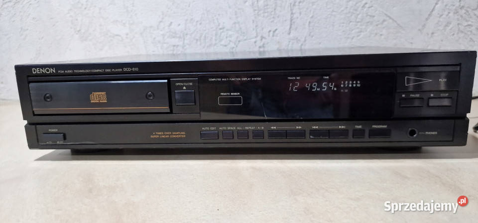 odtwarzacz kompaktowy DENON DCD 610 CD player Odtwarzacze CD i MD Międzychód
