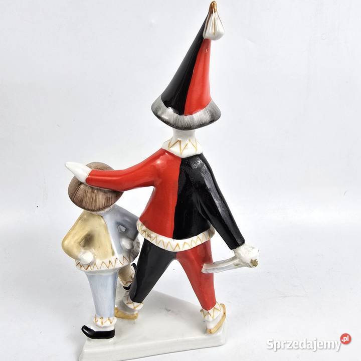 2 Klauny Art Deco Hanzly Jen Hollohaza Węgry