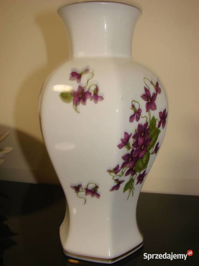 Bareuther porcelanowy wazon Pruszcz Gdański