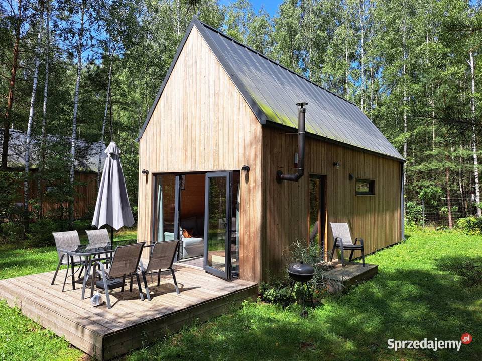 Domek letniskowycałoroczny stodoła drewniana z