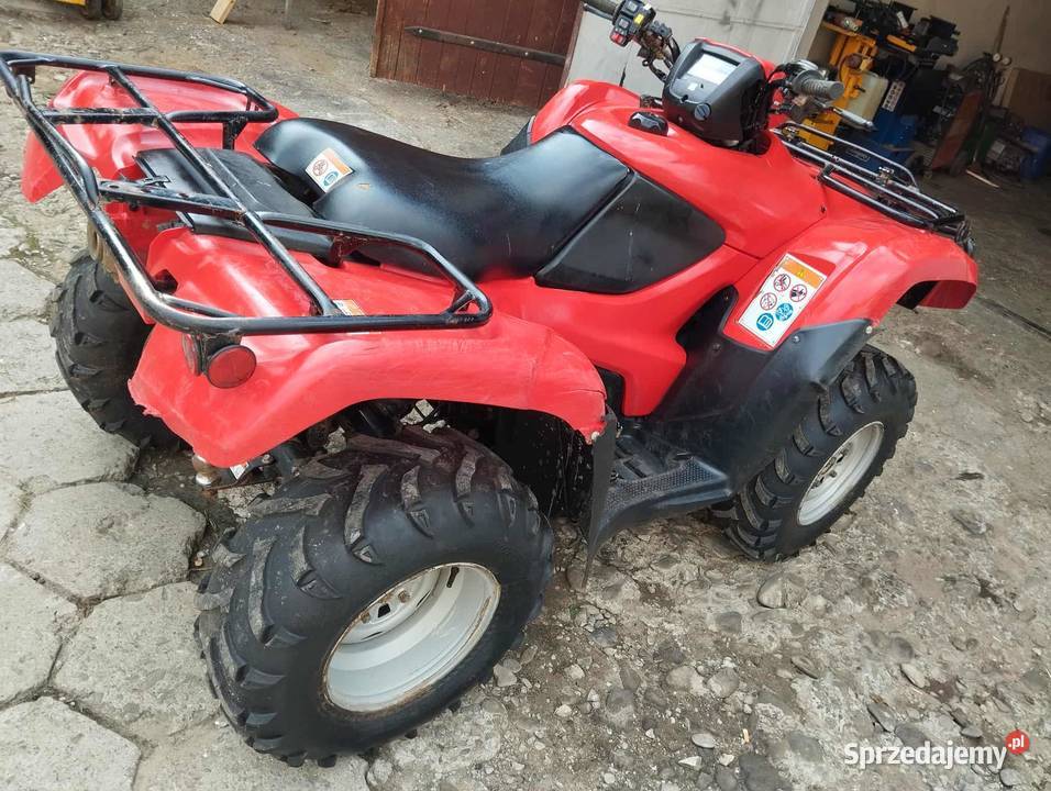 Honda trx 500 2013r wspomaganie 1700km