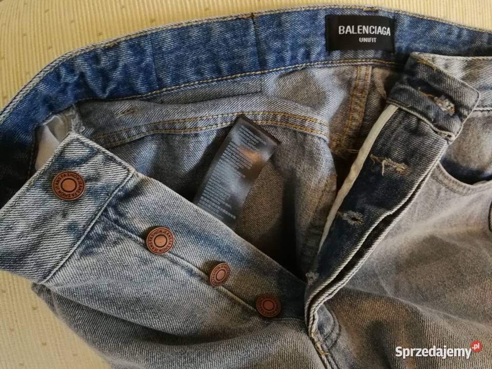 spodnie jeansowe balenciaga nowe zachodniopomorskie Szczecin