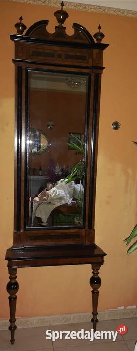 Lustro zlote z koroną Gdańsk