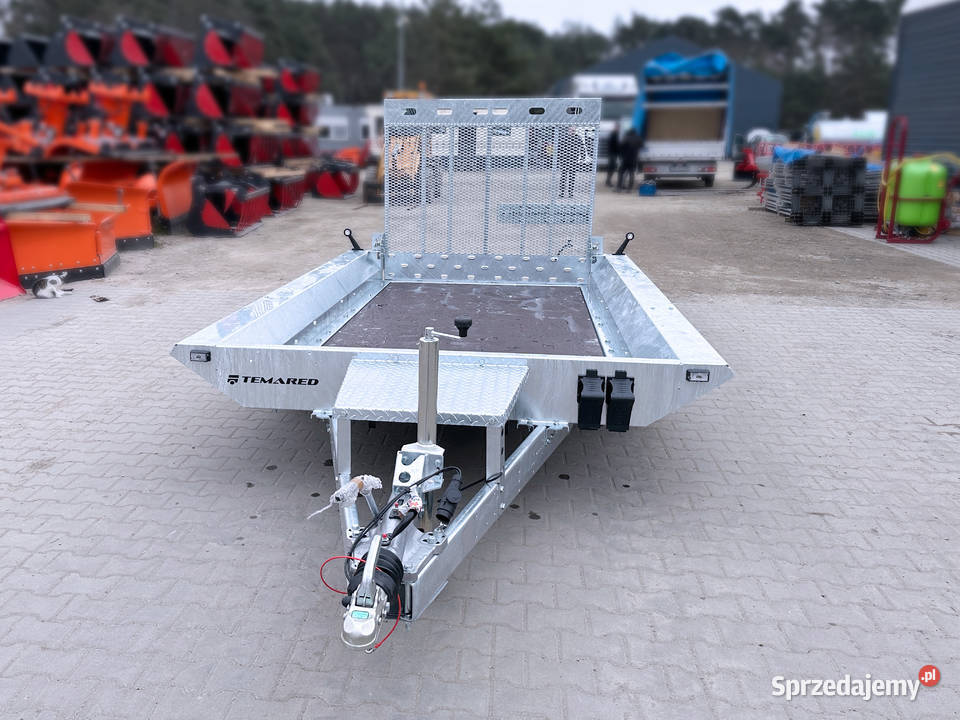 Przyczepka pod minikoparkę TEMARED BUILDER 35182 Grudziądz sprzedam