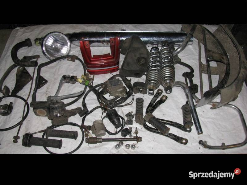 YAMAHA RD50 RD 50 kolanko tłumik lampa ślimak Kolektory wydechowe Zielona Góra