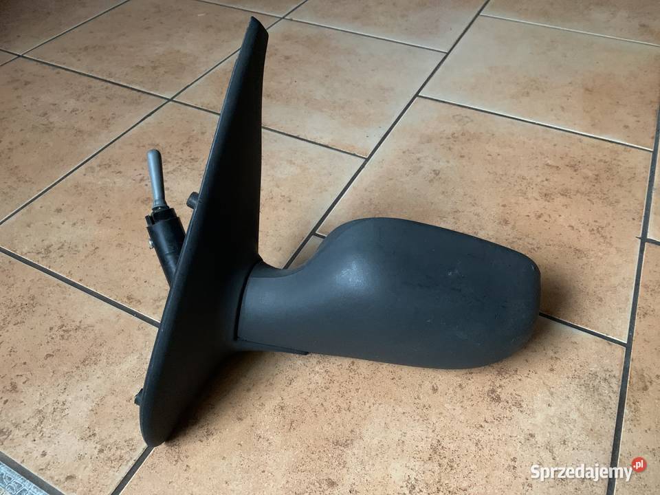 Lusterko lewe czarne Renault Clio II manualne