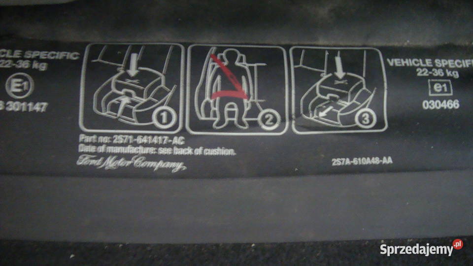 Ford mondeo mk3 Kanapa siedzisko z fotelikami Oleśnica