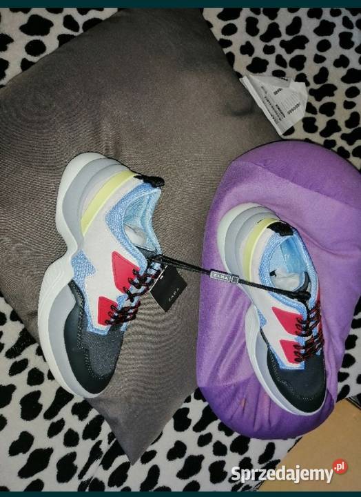 Buty ZARA półbuty sneakersy chunky Na grubszym Leszno