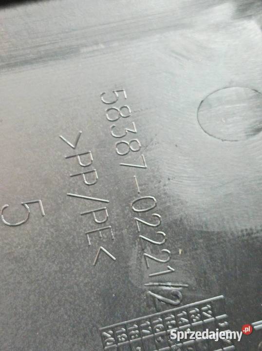 OSŁONA PROGU BAGAŻNIKA PASA TYŁ KPL E16 E17 E18 Listwy i nakładki