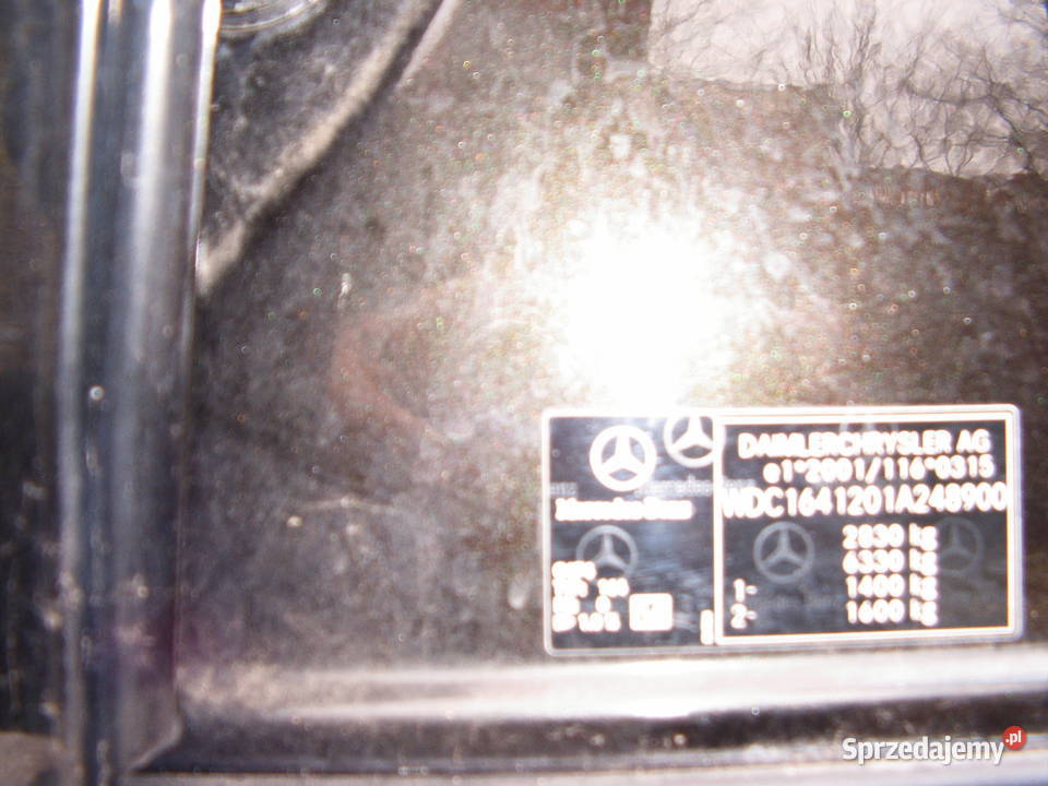 Mercedes ML 30 TDI 2007 Września