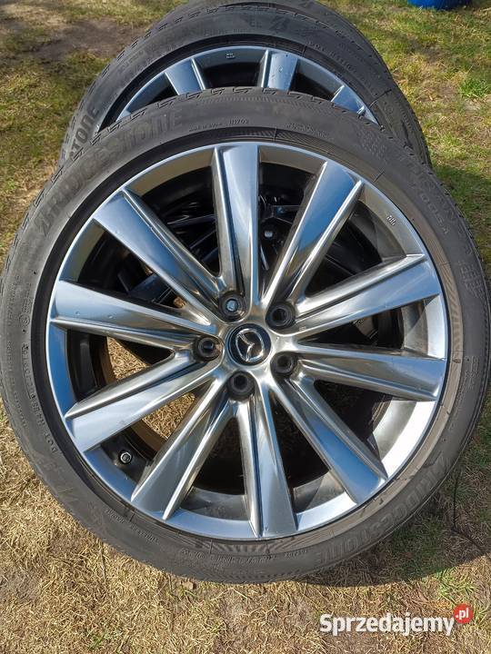 Felgi Mazda 19 75J ET45 5x1143 opony letnie