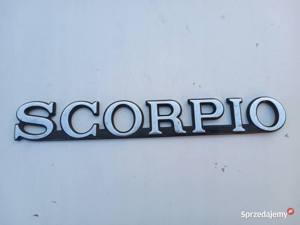 SCORPIO Ford SCORPIO 1 EMBLEMAT ZNACZEK LOGO sprzedam