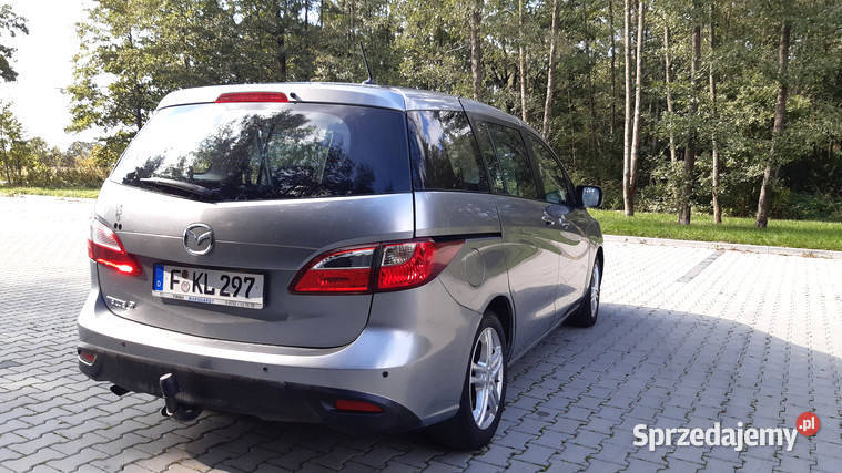 Mazda 5 7 osobowa benzyna 6 biegów mały przebieg Żabno
