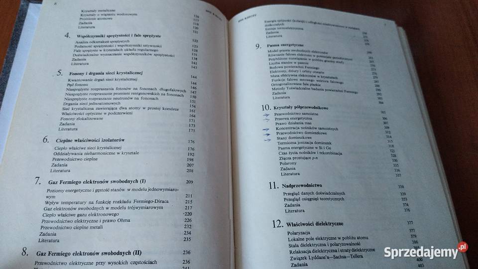 Wstęp do fizyki ciała stałego Kittel Gdańsk