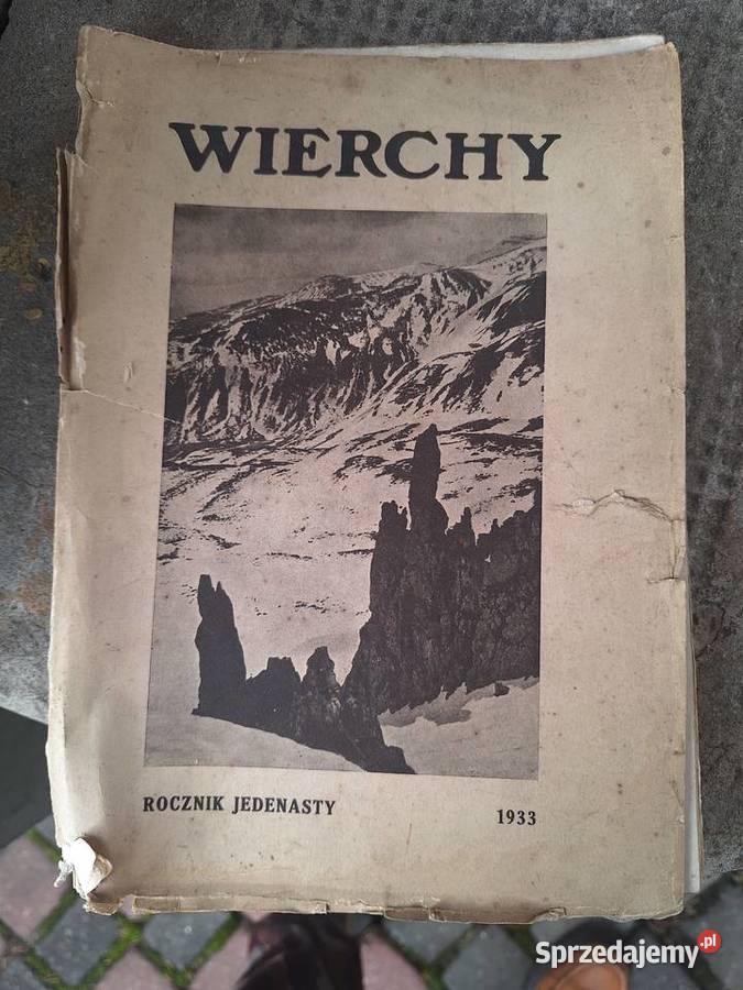 WIERCHY przedwojenny miesięcznik Antykwariat Łańcut