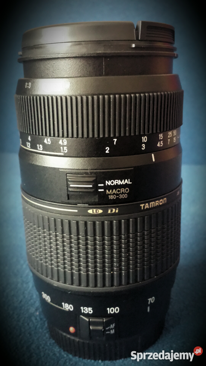 Obiektyw Tamron 70300mm do Canon Nowy Obiektywy Kraków
