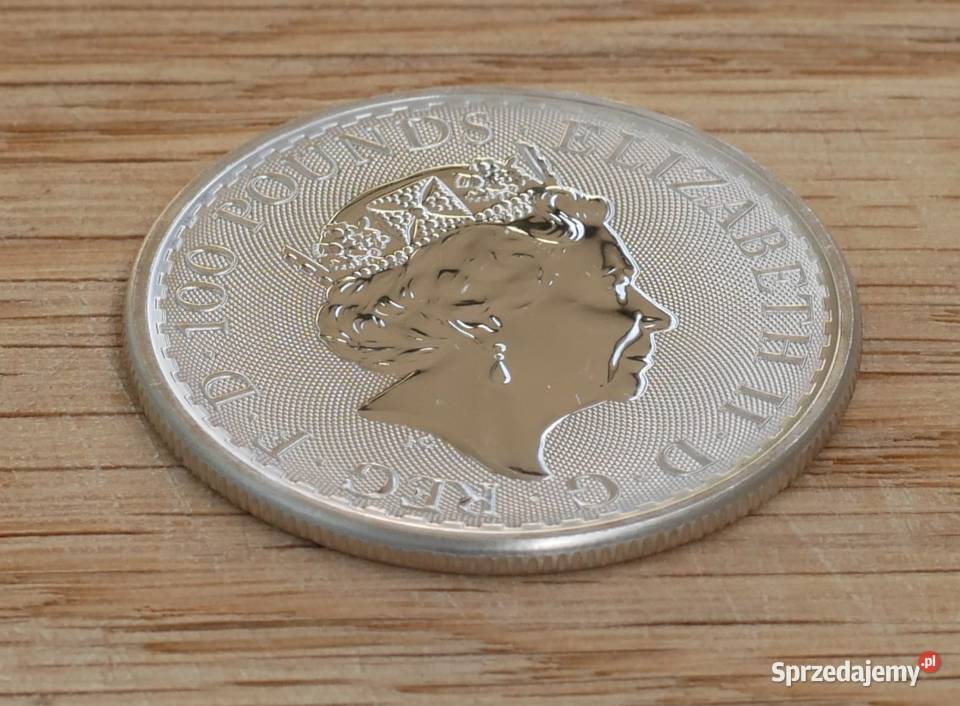 Britannia uncja platyny 1 oz Pt sprzedam