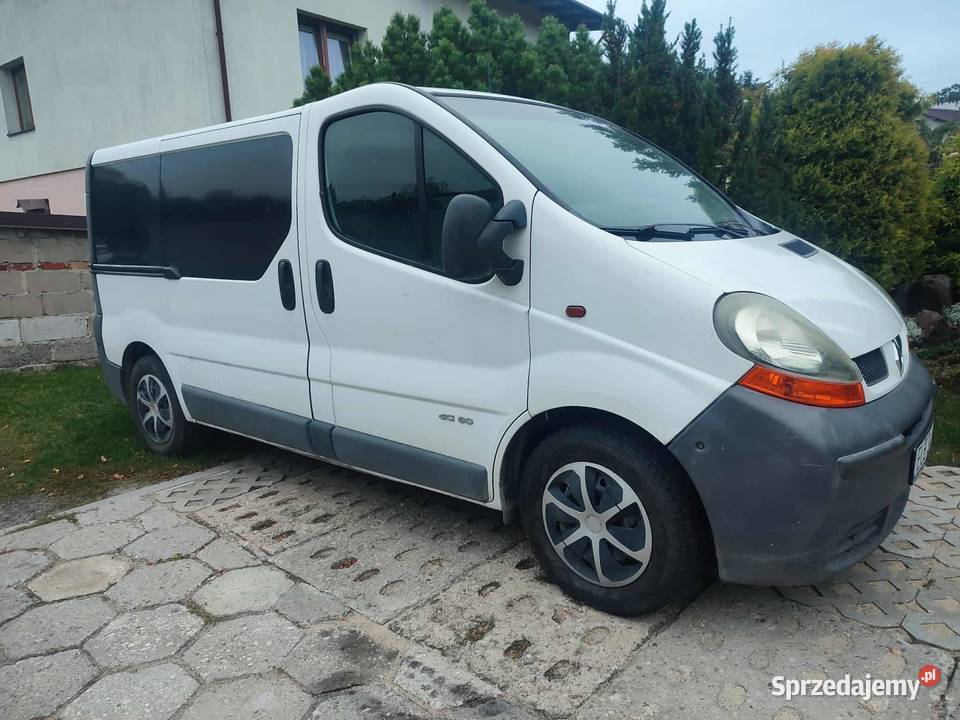 Renault Trafic uszkodzony silnik 1900cm3 Poddębice sprzedam