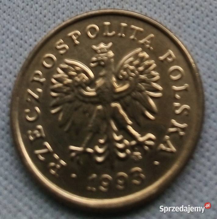 POLSKA5 GROSZY1993 r M MnRZADKAŁADNA Numizmatyka Legionowo