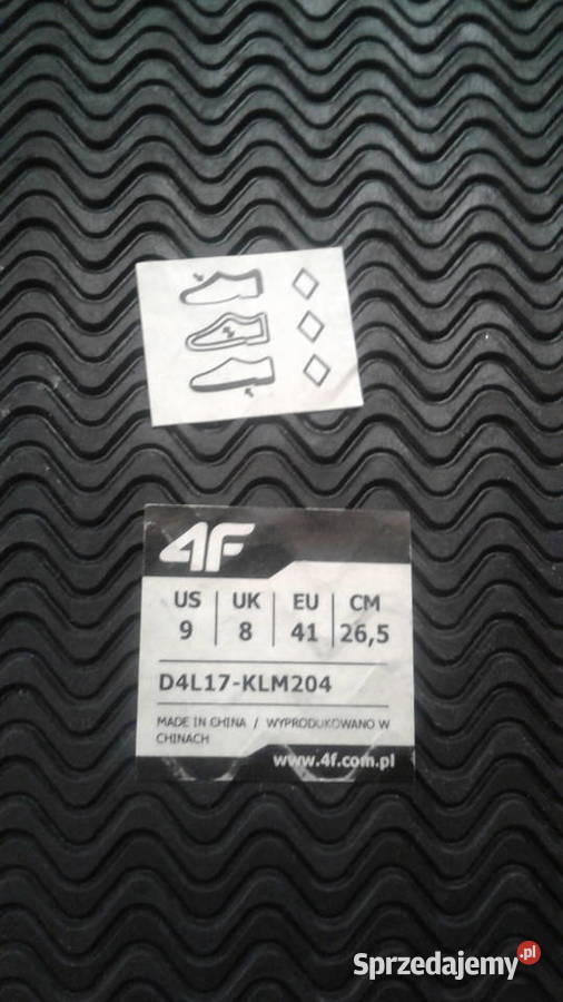 Klapki Japonki męskie moro nowe 4F 41 Sandały i klapki Moda i Styl