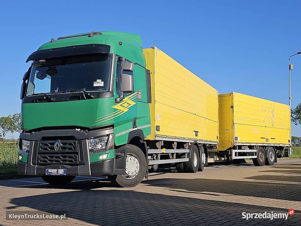Renault T 460 6X2 STEER COMBI kontener 2016