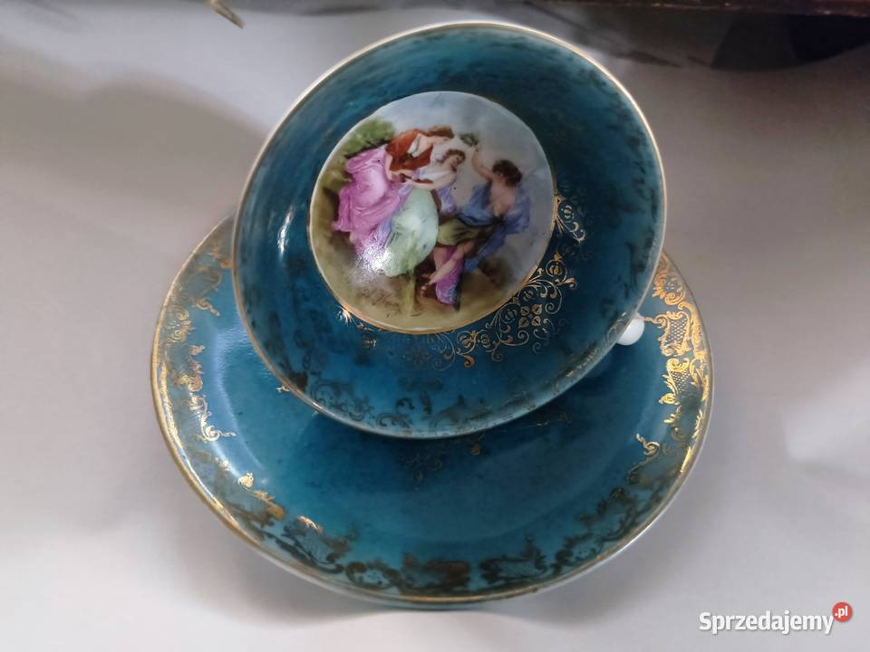 Śliczna filiżanka Schlegelmilch SUHL Thringen