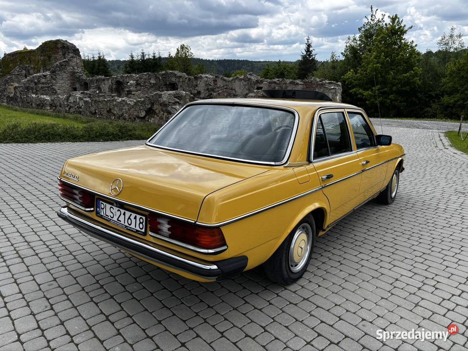 Mercedes Benz W123 24d zamiana W123 Lesko sprzedam