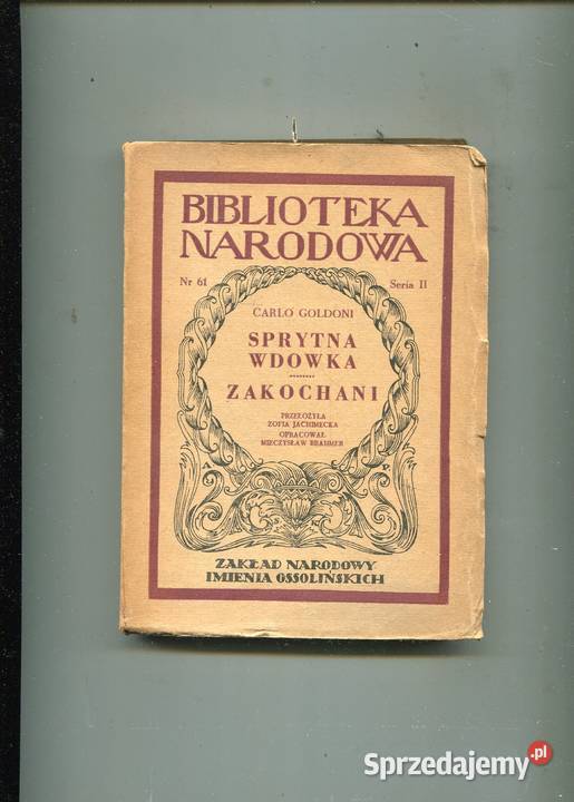 Sprytna wdówka Zakochani Carlo Goldoni miękka zachodniopomorskie Szczecin