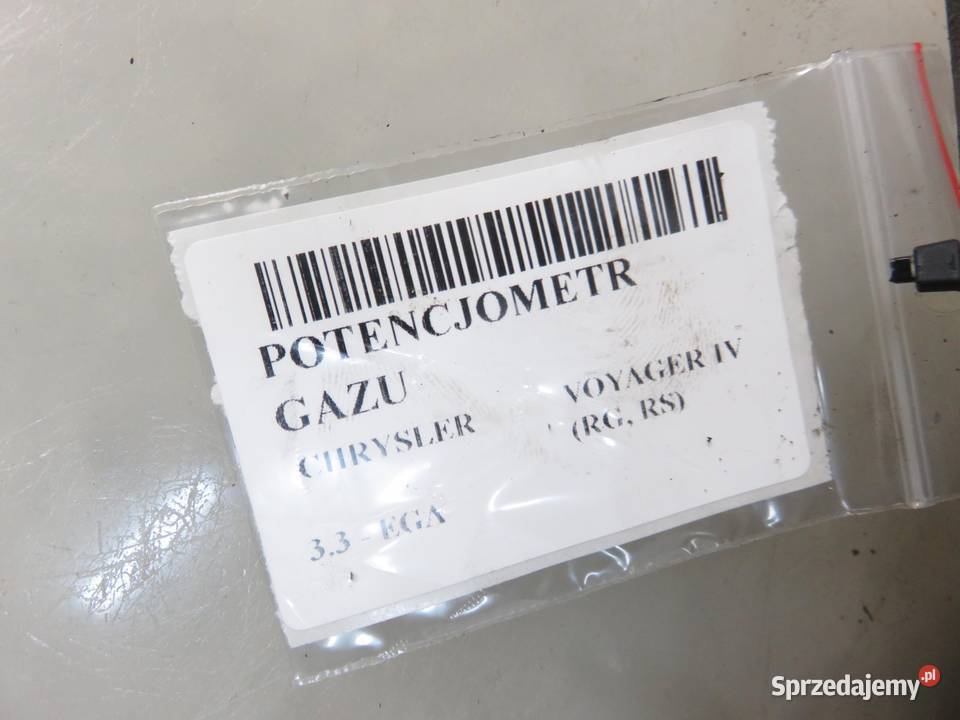 POTENCJOMETR GAZU CHRYSLER VOYAGER IV 33