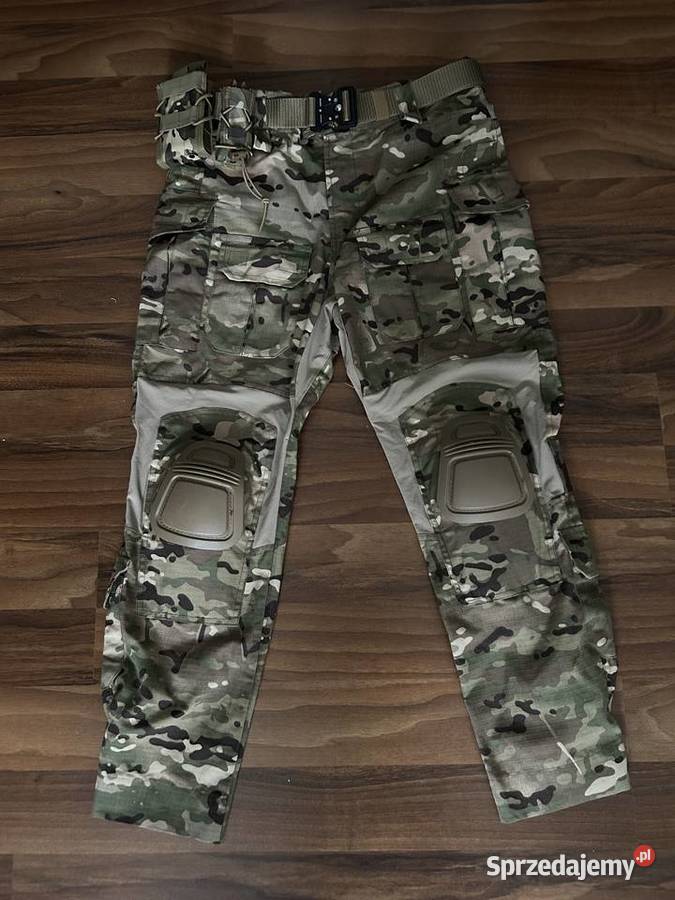 Spodnie taktyczne wojskowe ochraniacze ASG