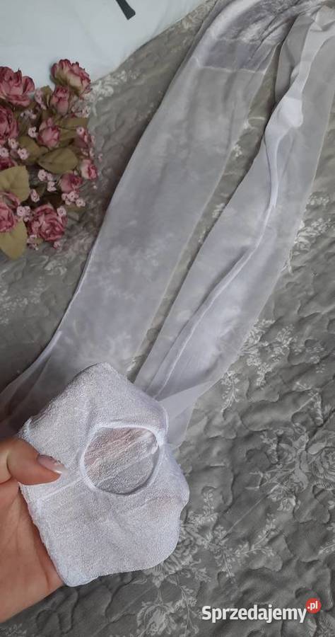 pończochy białe do paska FF szew cuban heel Warszawa