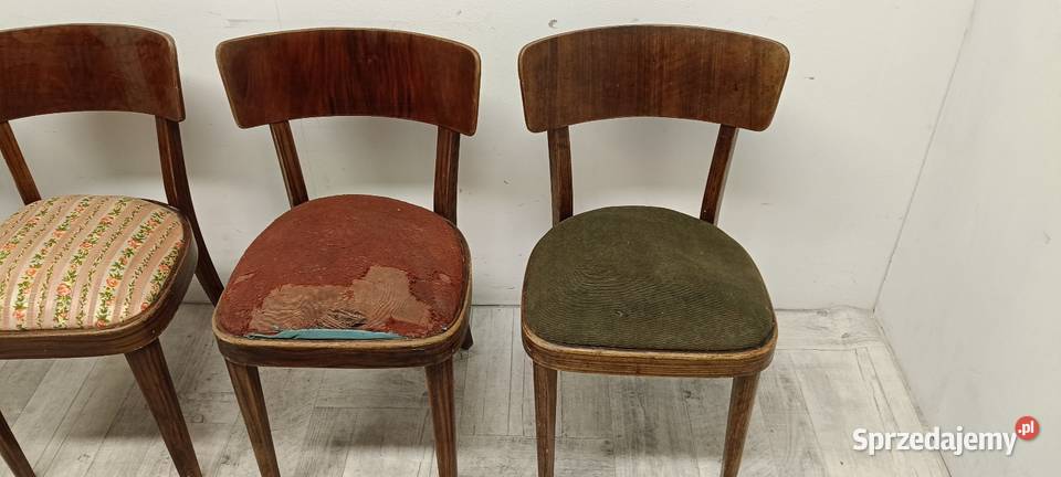 krzesło krzesła Thonet art deco lata 30te Radomsko sprzedam