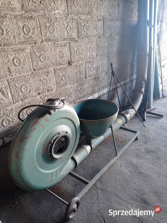 Dmuchawa i Żmijka do rozładunku zboża Krośniewice