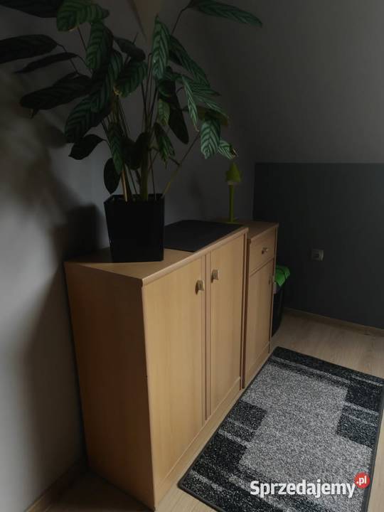 Zestaw 7 mebli pokojowychbiurowych szafa regał lubuskie Nowe Miasteczko