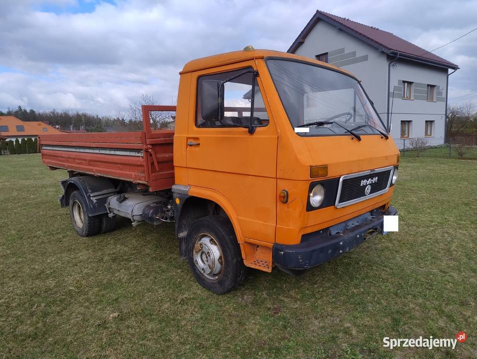 man wywrotka 3stronna 3700kg Ostrzeszów sprzedam