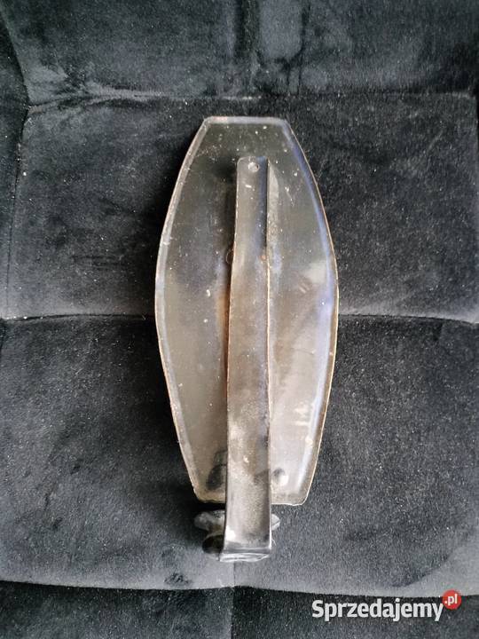 Świecznik emalia Olkusz PRL