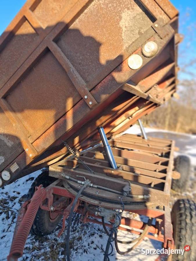 Sprzedam przyczepę wywrotkę d46 d35 Agromasz Płock