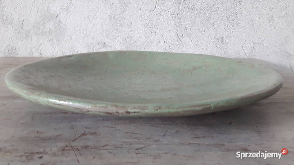 Talerz ceramiczny ręcznie wykonany Otwock