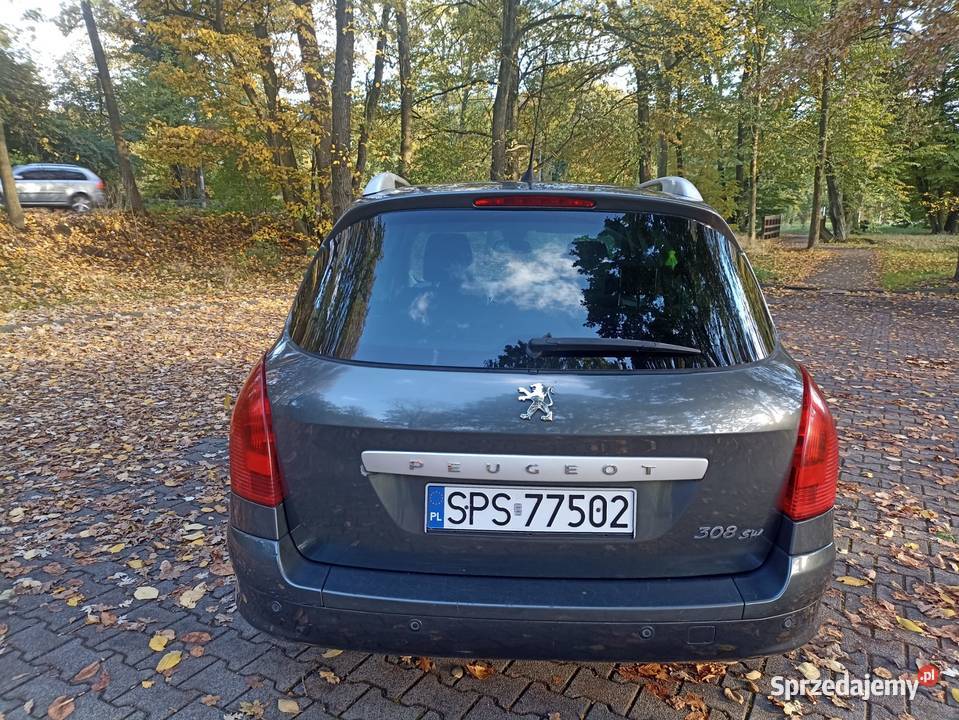 Peugeot 308 sw 16 hdi 110 aluminiowe felgi śląskie Pszczyna