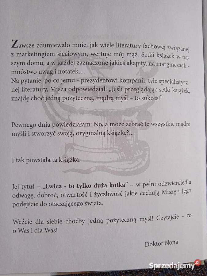 LWICA TO DUŻA KOTKA Michaił Szneerson Piła