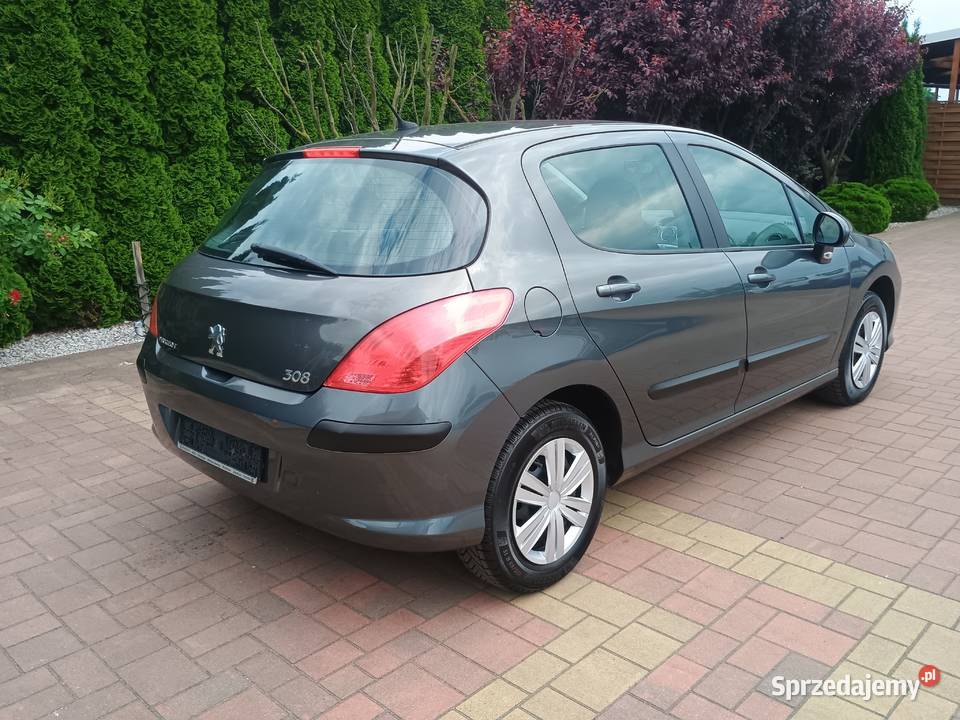 Peugeot 308 2009r ŁADNY Bezwypadkowy KLIMA Witkowo