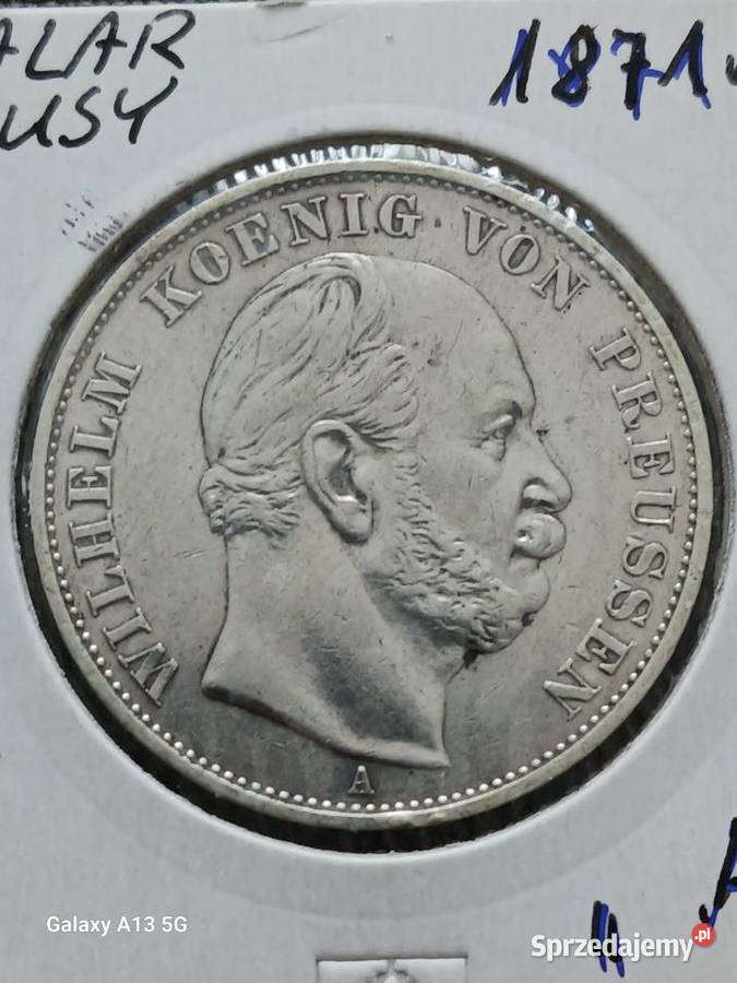 1 Talar Prusy 1871 r Wilhelm I men A