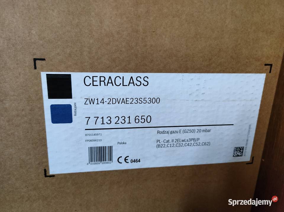 Junkers nowy piec gazowy dwufunkcyjny sterownik śląskie