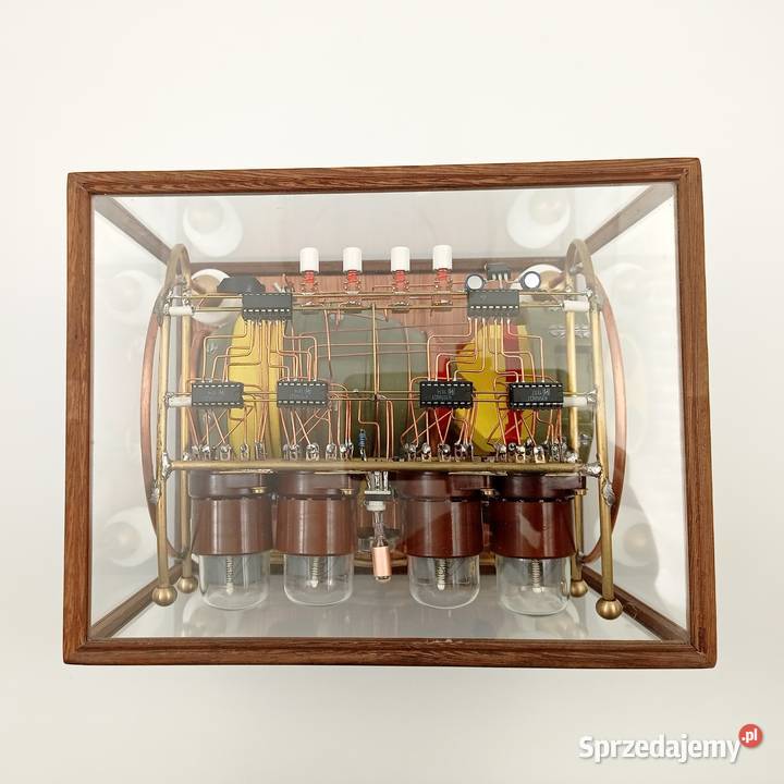 Zegar Nixie IN1 Raygun Post Apo Fallout Zawiercie