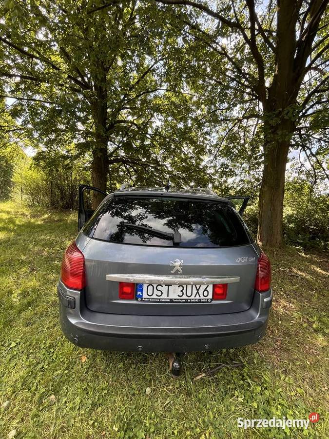 Peugeot 407sw 2006 20 hdi 136 na sprzedaż Częstochowa sprzedam
