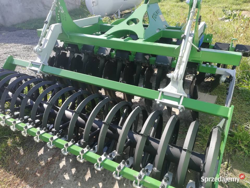 Brona talerzowa TOLMET ASTAT 250wał daszkowy Agregaty lubelskie Żółkiewka-Osada